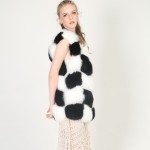 Luxe Real Fox Fur Patchwork Vest