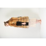 Real Red Fox Fur Coat