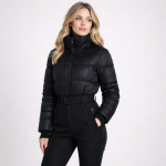 Women's Insulated One-Piece Belted Ski Suit