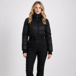 Women's Insulated One-Piece Belted Ski Suit
