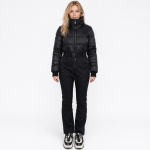 Women's Insulated One-Piece Belted Ski Suit
